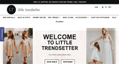 Desktop Screenshot of littletrendsetter.com